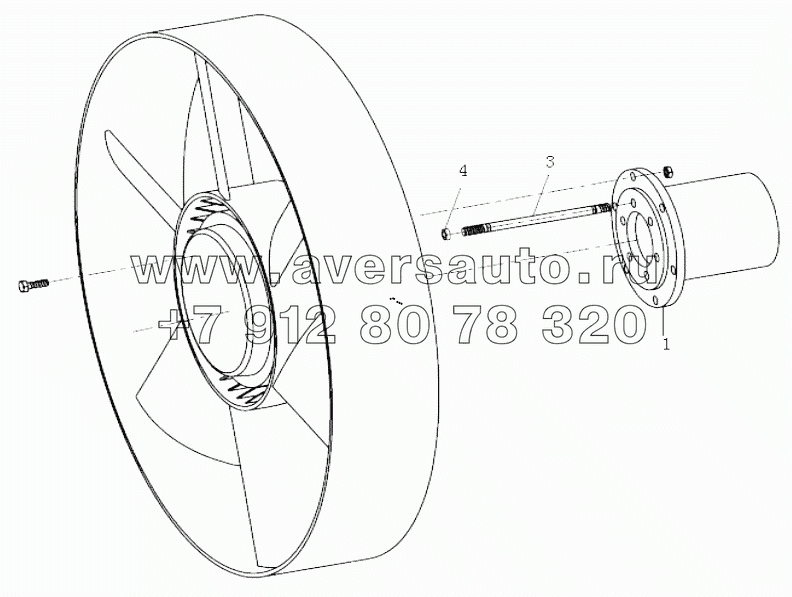  Spacer flange