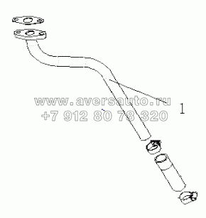  Turbocharger Tube assembly
