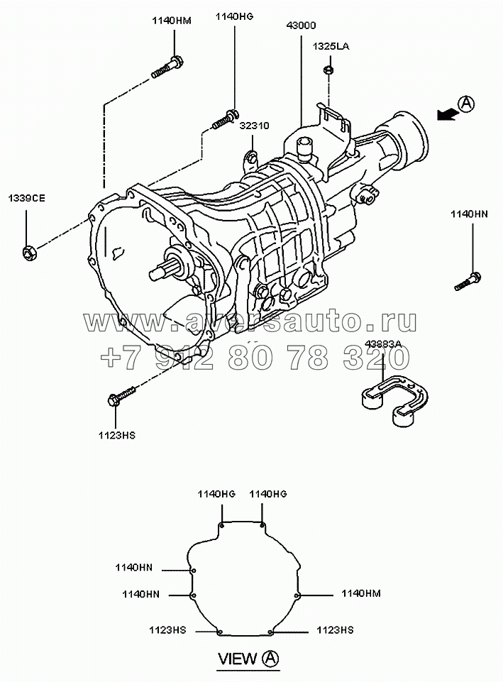 Трансмиссия в сборе МКП (M5ZR1)