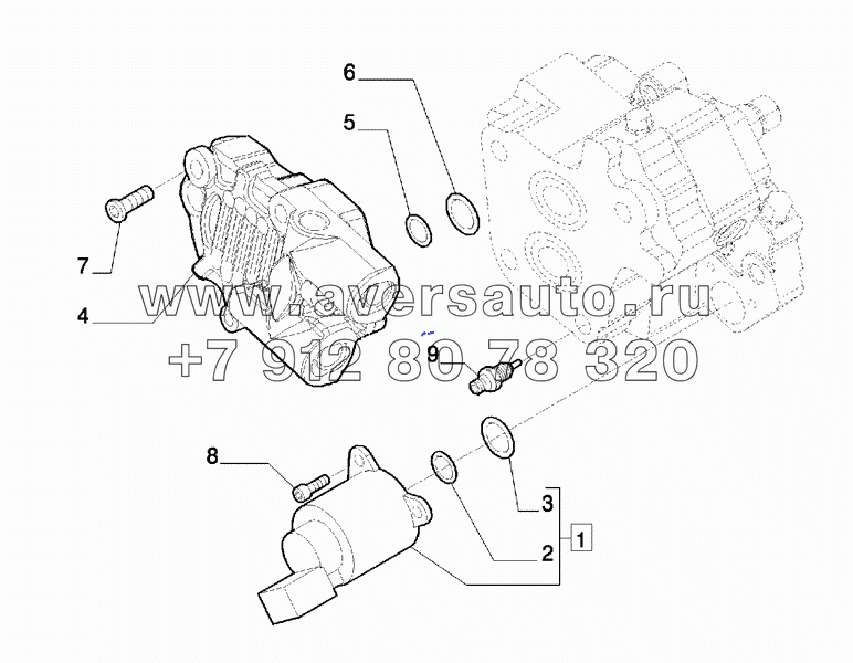 0.14.0/A(01) INJECTION PUMP - COMPONENTS (4898921)