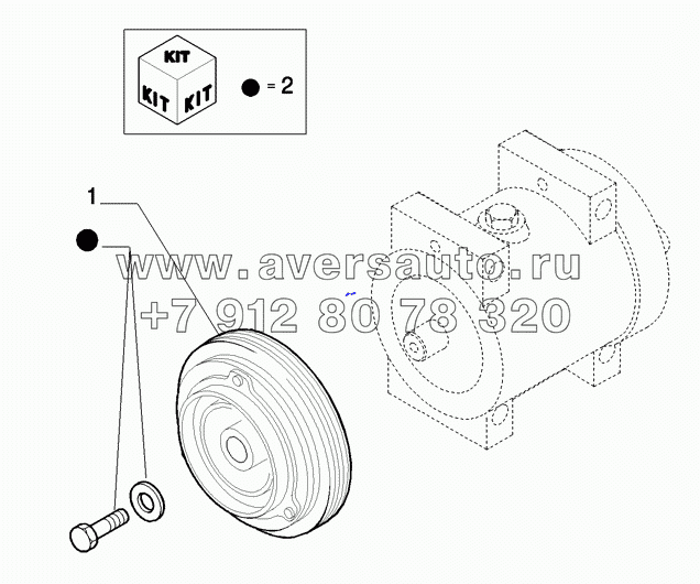 0.39.0/A(01) COMPRESSOR, AIRCOND. - COMPONENTS (500341617)