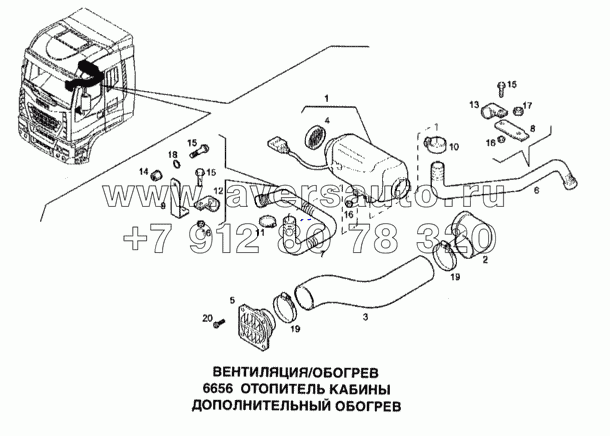 Вентиляция/обогрев