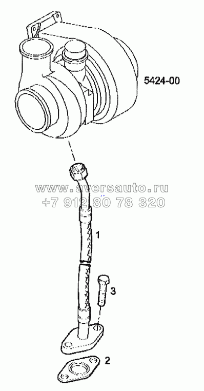Система смазки, линия возврата масла