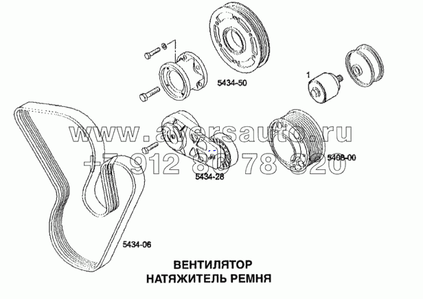 Ремни вентилятора