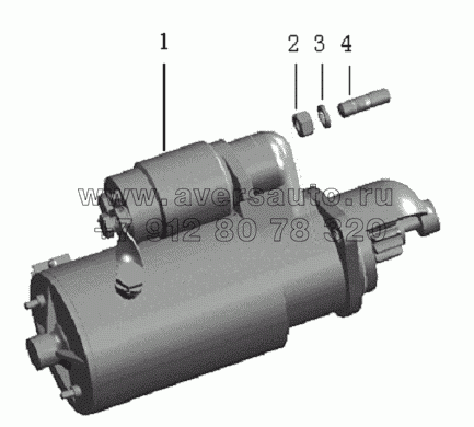 QC490Q(DI)-30000 Motor assembly