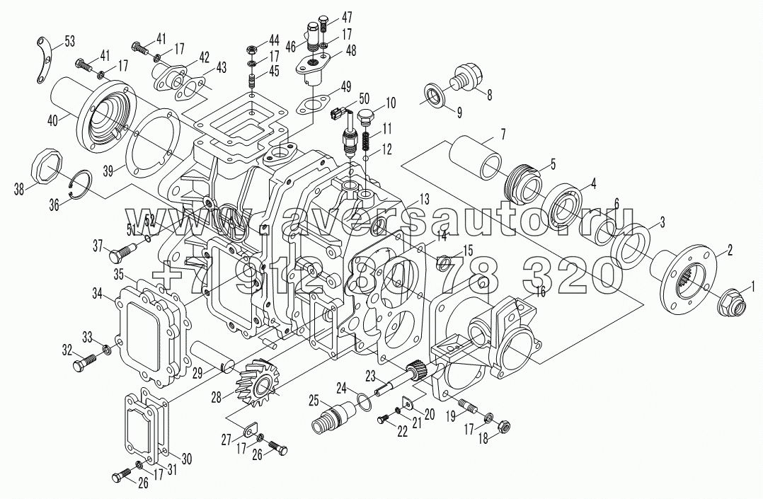 Main case shell and its peripheral compenents