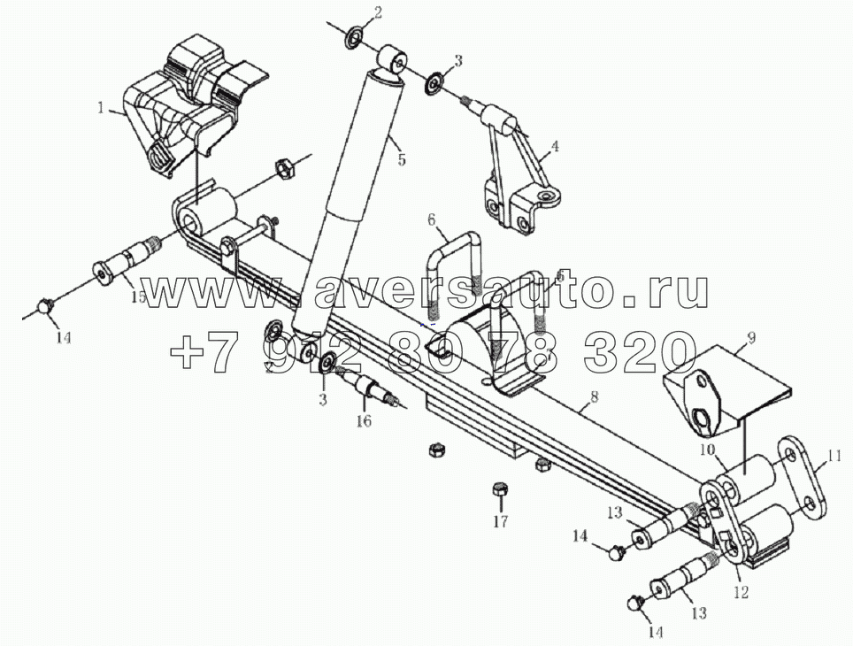 2901D102 Front suspension assembly