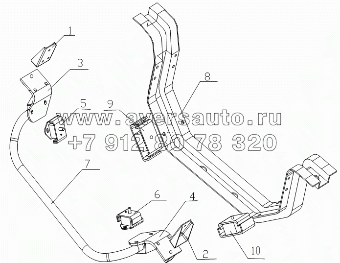 1001D4 engine equipment