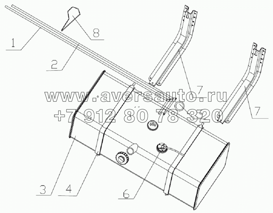 1100D4 Fuel supply system equipment