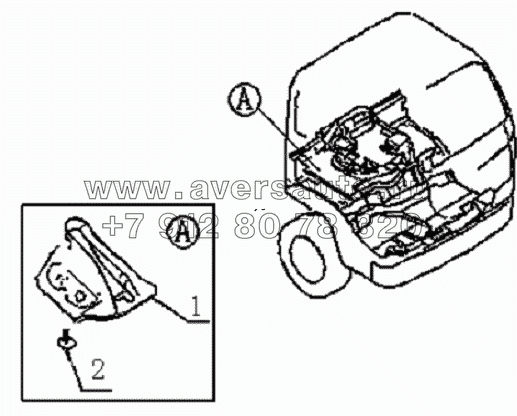 5110D2 Cab insulation gasket