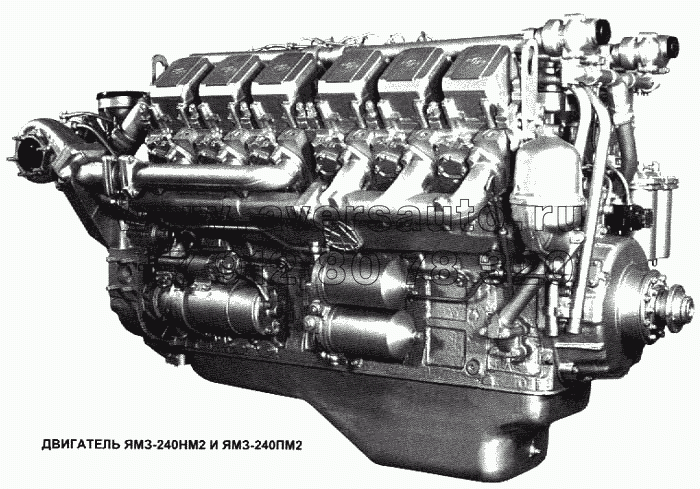 Двигатель ЯМЗ-240НМ2 и ЯМЗ-240ПМ2