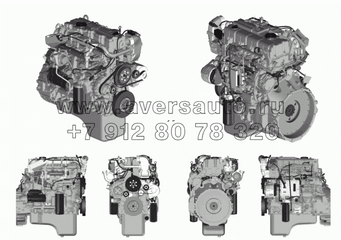 Двигатели ЯМЗ-5342, ЯМЗ-5344 в сборе