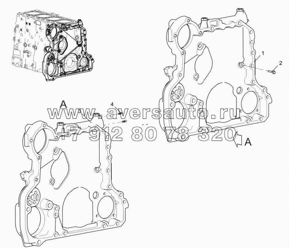 Корпус шестерен 5340-30-100200-030