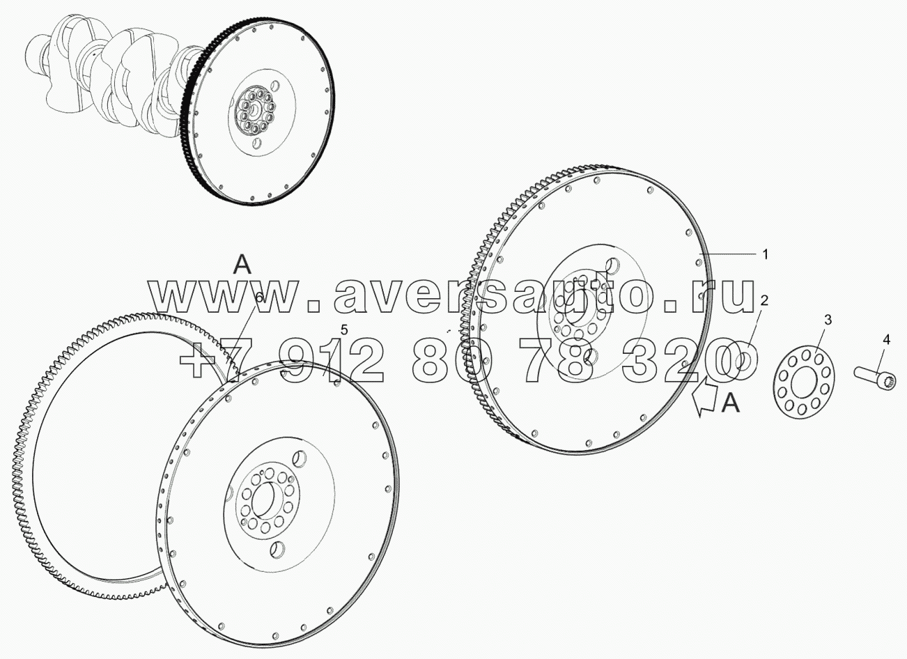 Маховик 5340-30-100500-030