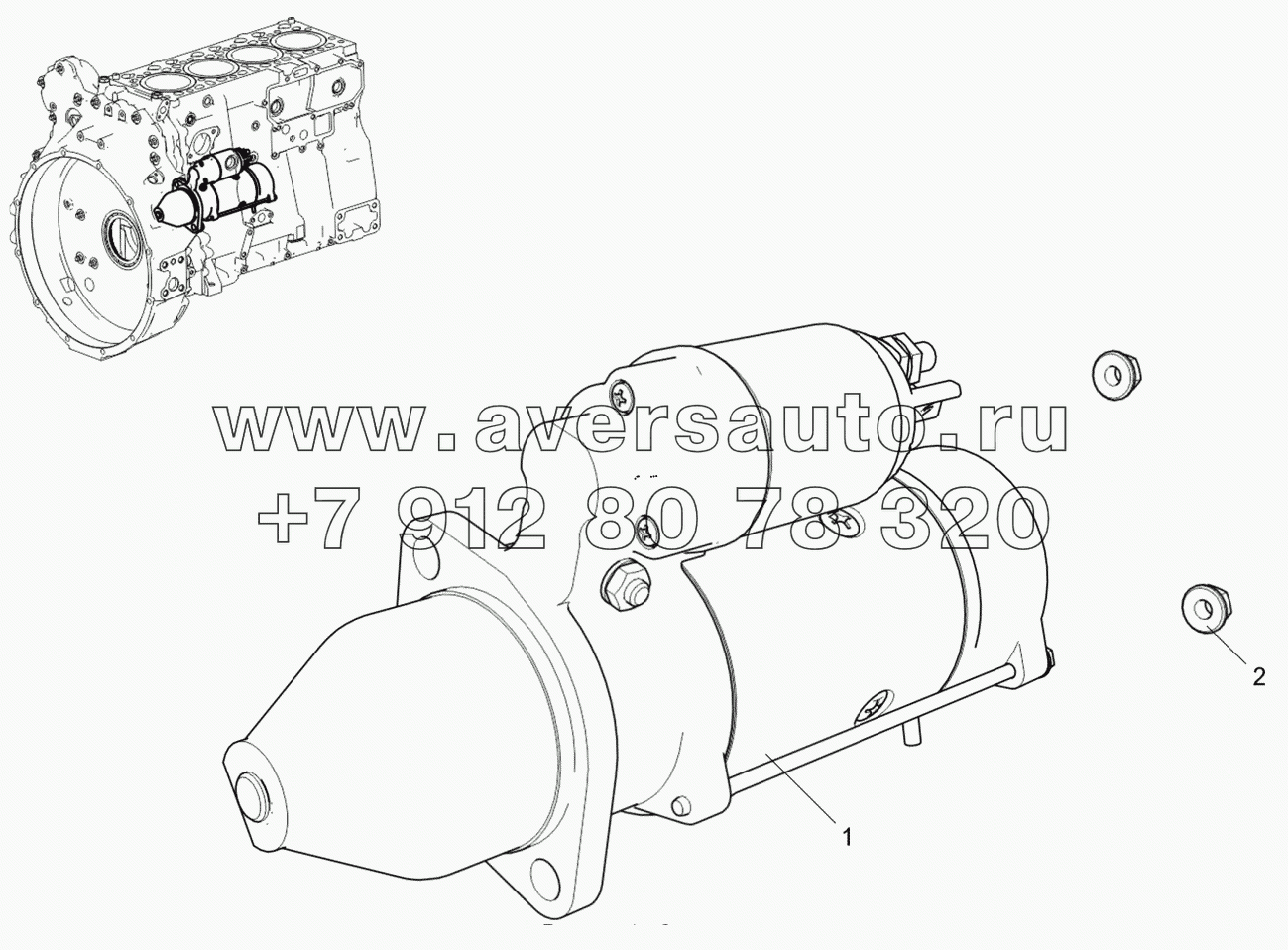 Стартер 5340-30-370800-010