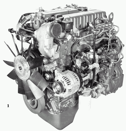 Двигатель ЯМЗ-53441-20 со сцеплением