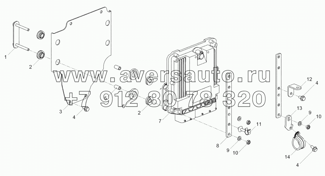 53443.3763005 Установка электронного блока управления