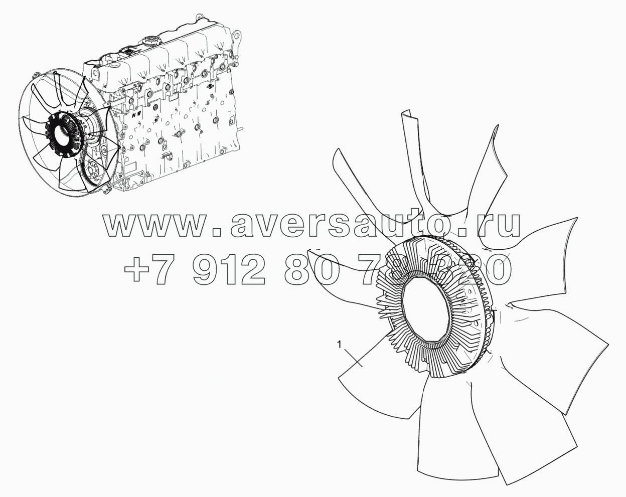 Вентилятор 536-30-130800-010