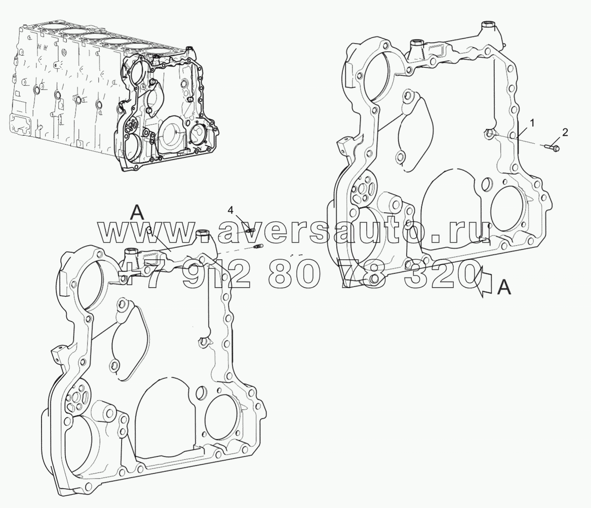 Корпус шестерен 5340-30-100200-030