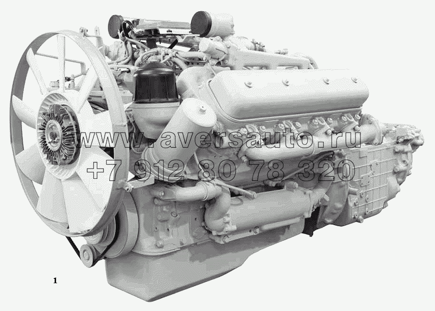 Комплектации и комплекты для сбыта силовых агрегатов / двигателей ЯМЗ-6585, ЯМЗ-65852, ЯМЗ-65853