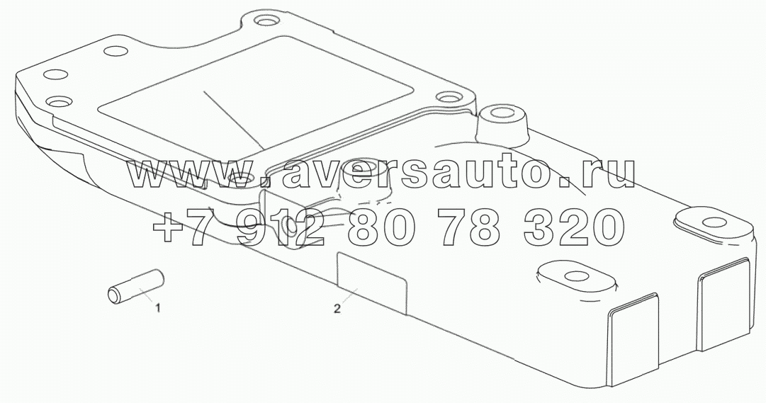 236-1002255-В4 Крышка блока верхняя в сборе