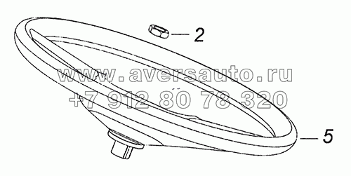 4308-3400002-19 Установка рулевого колеса