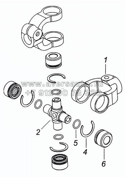 53205-3422012 Шарнир карданный