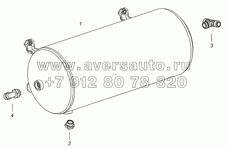 4308-3513008-34 Ресивер в сборе