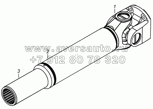 4308-2201017-54 Вал карданный с шарниром