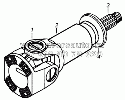 4308-2202017-83 Вал карданный с шарниром