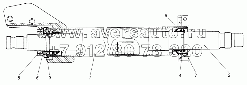 6520-3444010-19 Колонка рулевого управления