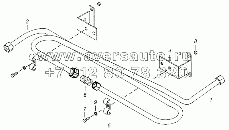 4308-3506180 Установка охладителя