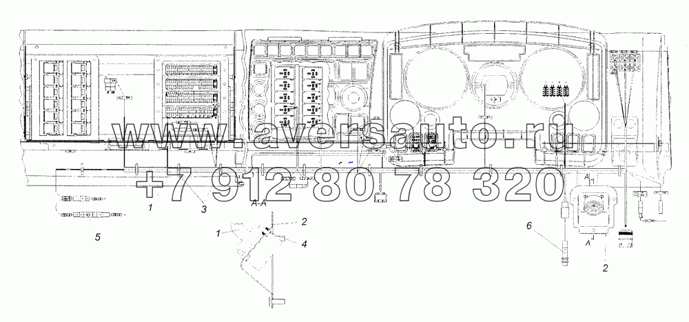 4308-4071004-13 Установка проводов на кабине