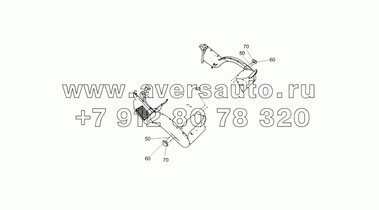  5480-3726001-10 Установка бокового повторителя указателя поворота