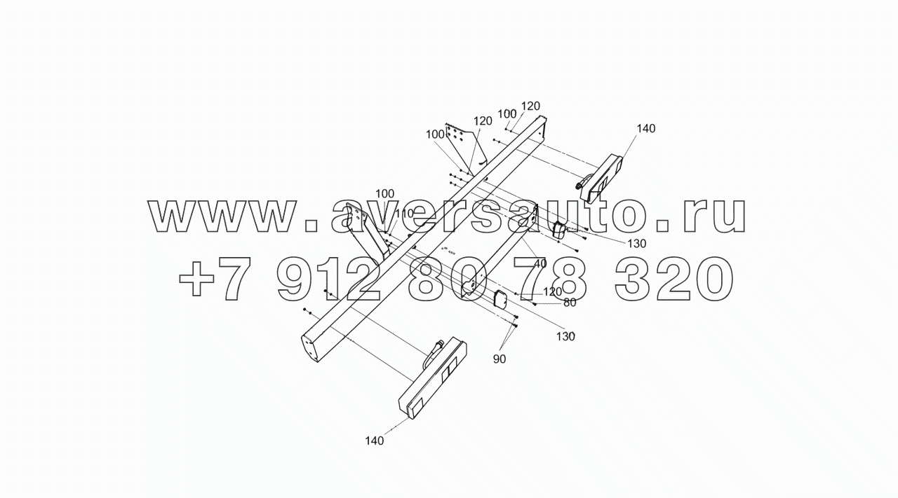  53215-3716002-80 Установка задних фонарей