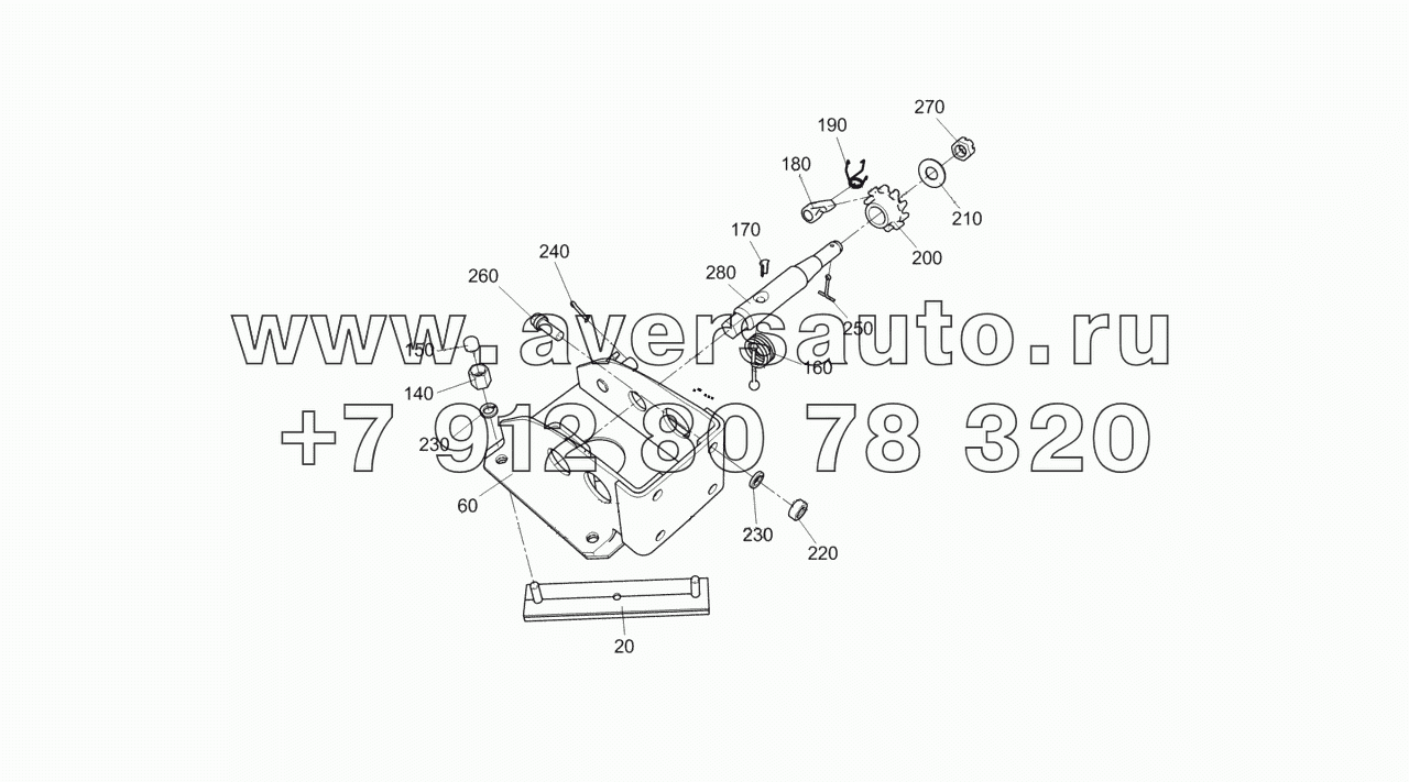  5308-3105010 Установка держателя запасного колеса