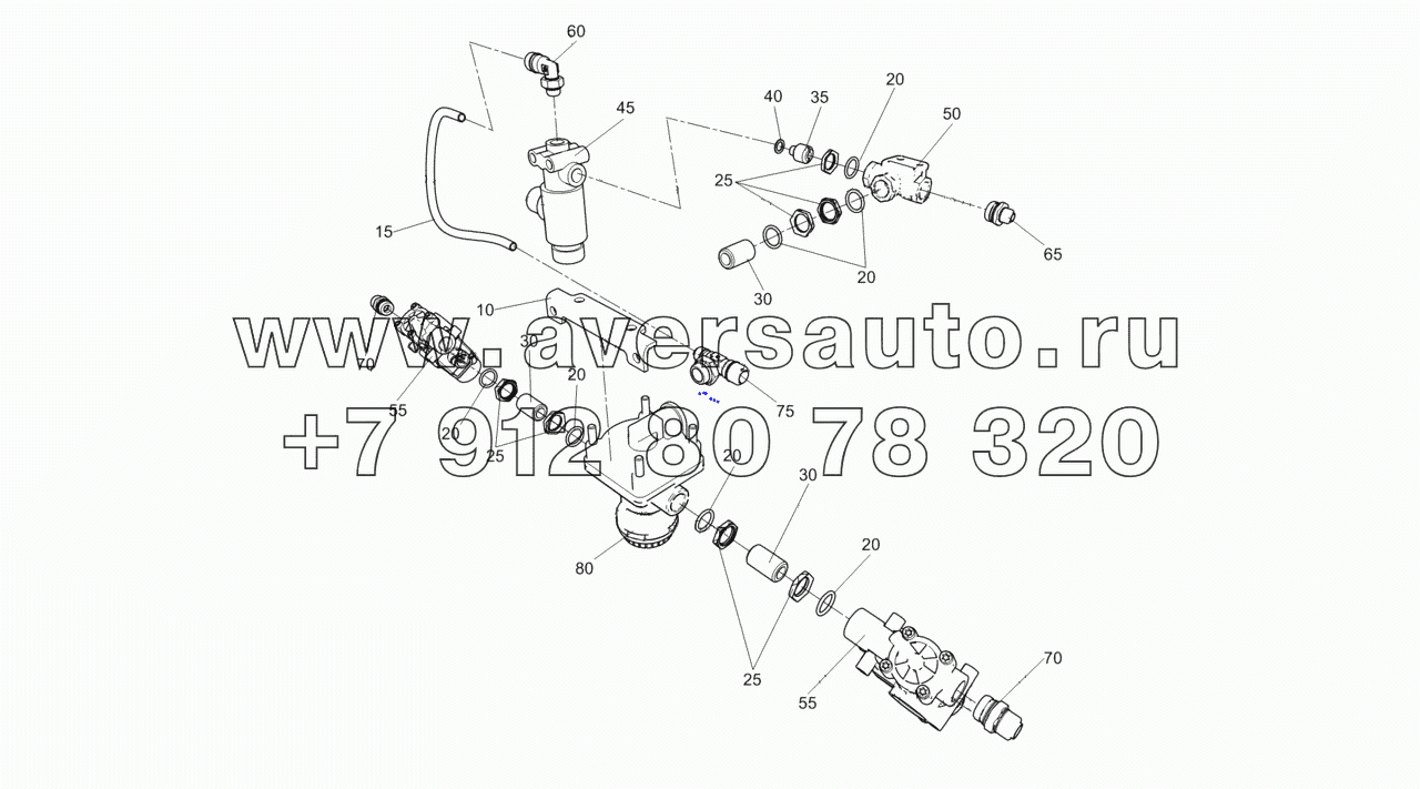  4308-3542007-80 Блок управления тормозами