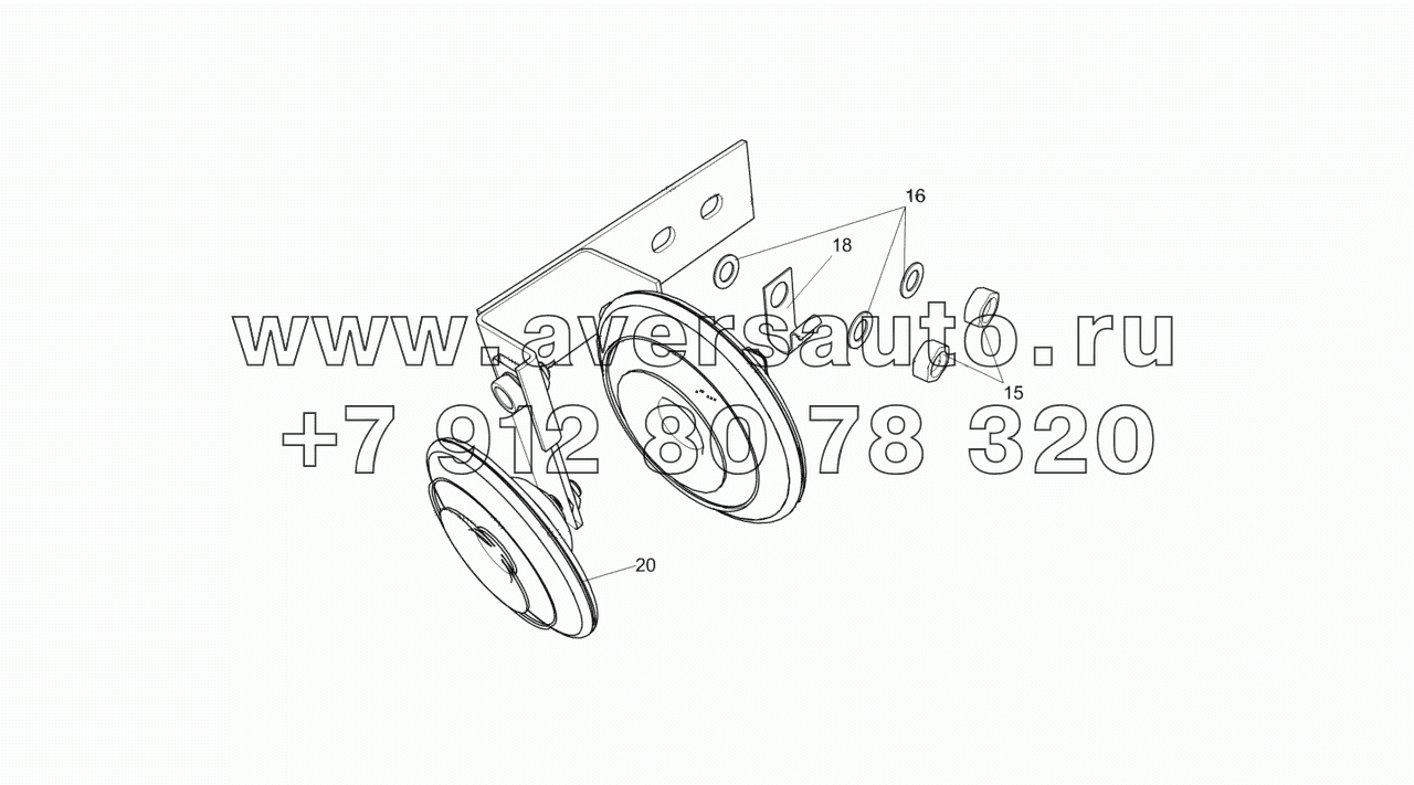  5320-3721001-10 Установка звуковых электрических сигналов