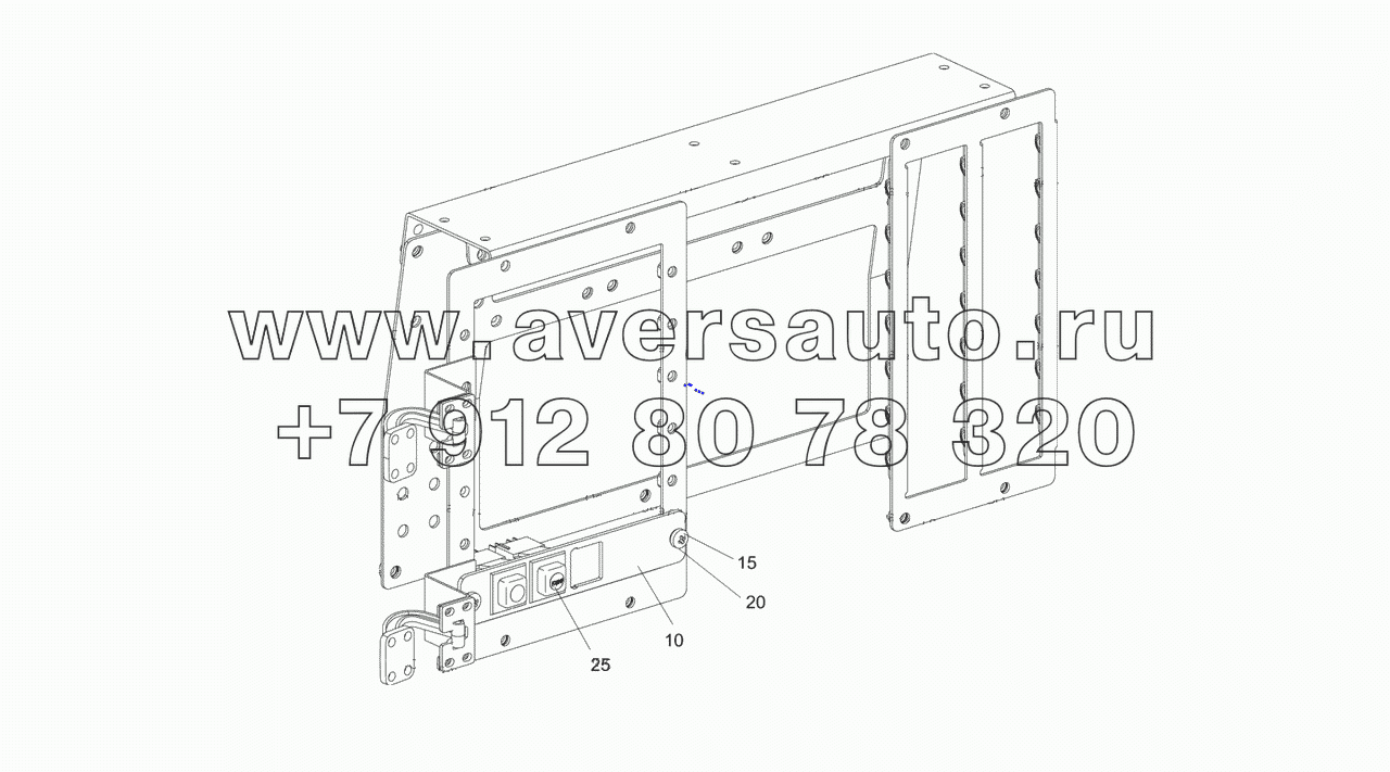  4308-4012004-10 Установка выключателя диагностики