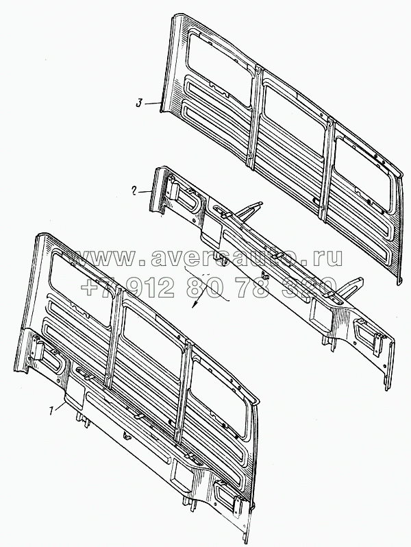 Задок кабины 5320-5600010