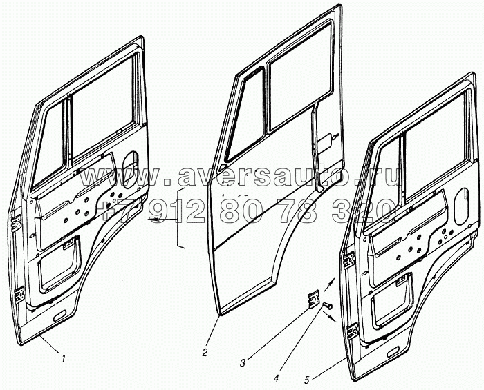 Дверь правая (сварка)