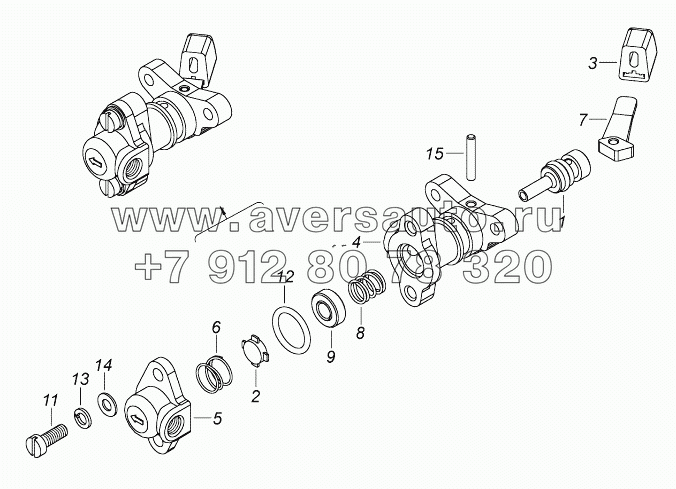 5320-2511060 Кран включения блокировки