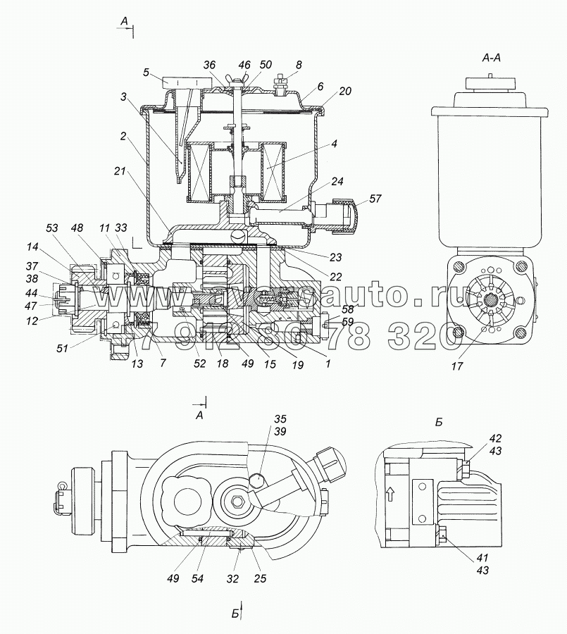 4310-3407200-01 Насос рулевого усилителя