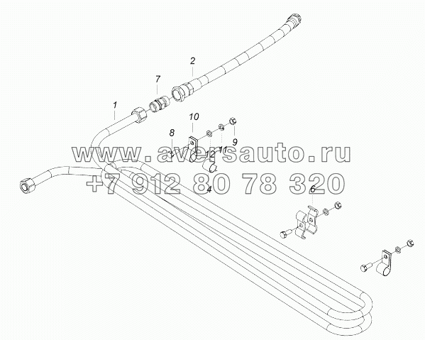 5350-3506170 Установка охладителя