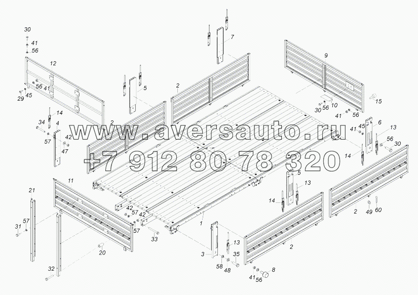 43118-8500010-70 Платформа