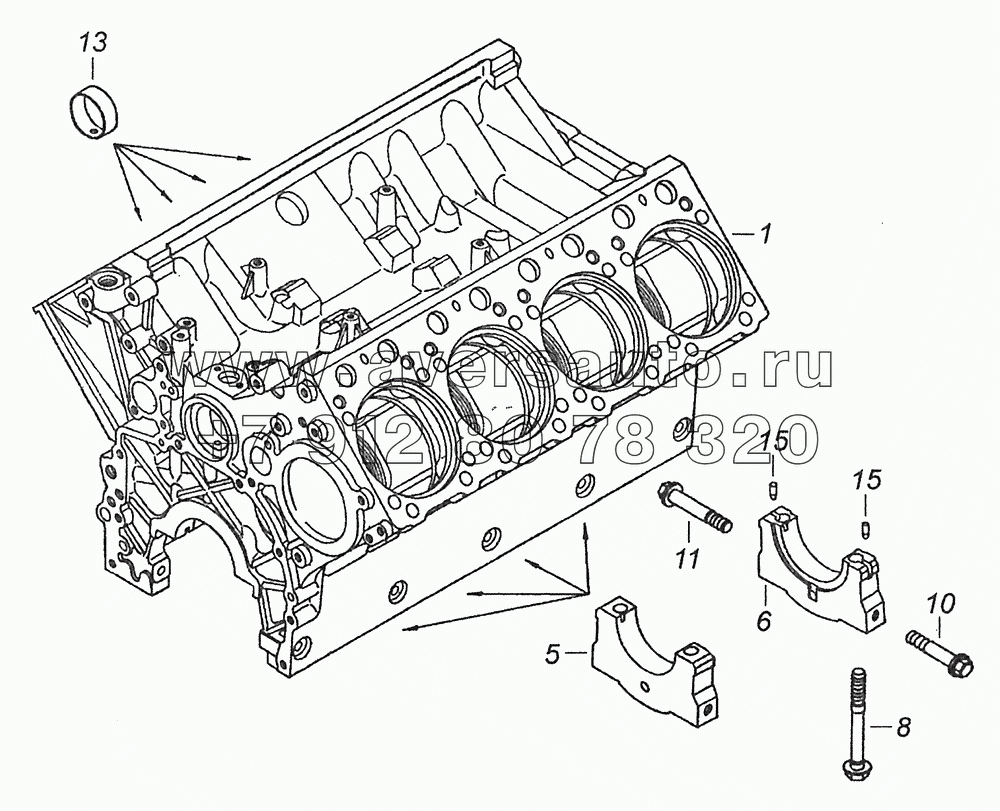 740.21-1002011 Блок цилиндров