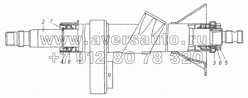 5425-3444010 Колонка рулевого управления