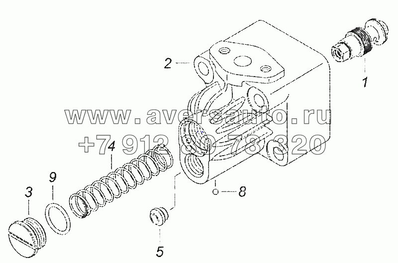 4310-3407212-02 Крышка насоса рулевого усилителя