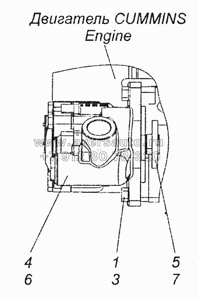 43255-3407001 Установка насоса ГУР