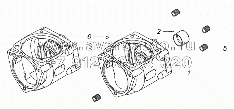 53205-3509018 Картер компрессора